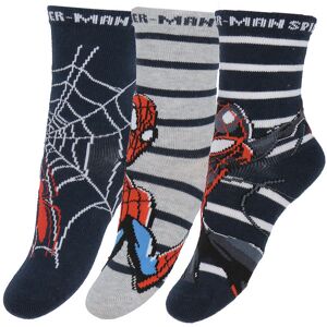 Name It Socken - NmmMuksi Spider-Man - 3er-Pack - Dark Sapphire - Name It - 22/24 - Socken