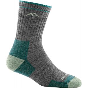 Darn Tough Hiker Micro Crew Socke Damen 40-43 Grau/Grün