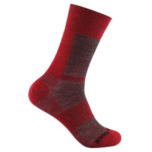 Wrightsock Merino Coolmesh II Crew Socke Rot 37,5-41