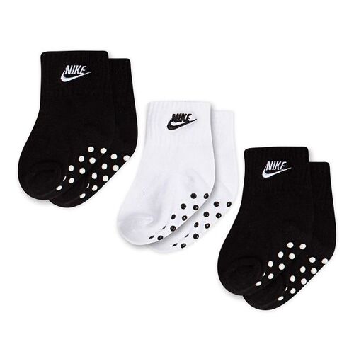 Nike Socken – Core Futura Gripper – 3er-Pack – Schwarz/Weiß – 15 – Nike Socken