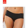 Panty NUANCE Gr. 48/50, 2 St., schwarz (schwarz, toffee) Damen Unterhosen Panties aus weicher Baumwolle