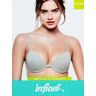 Infiore Abgestufter Push up-BH mit RAP B-Cup Bras Damen Grau Größe 01