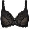 SieLei Französischer Bügel-BH Körbchen C 2442 Bras Damen Schwarz Größe 03