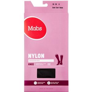 Mabs nylon knee black small Medicinsk udstyr 1 par