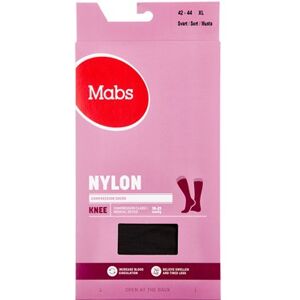 Mabs nylon knee black x-large Medicinsk udstyr 1 par