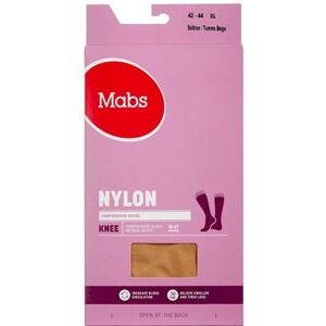 Mabs nylon knee tan x-large Medicinsk udstyr 1 par