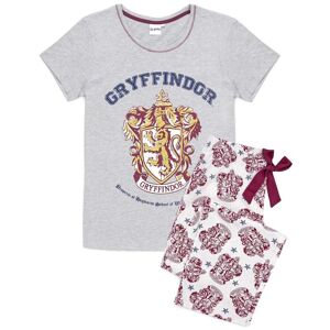 Harry Potter Gryffindor-pyjamasæt til kvinder/damer med lang pyjamas