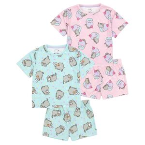 Pusheen Girls Cat Short Pyjama Set (Pack of 2)