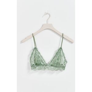 Gina Tricot - Lace bralette - Bh-er- Green - XS - Female  Female Green