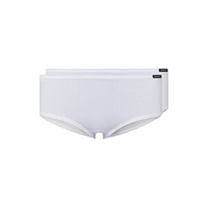 Skiny Women's Advantage Cotton Panties Pack of 2 (Advantage Cotton Panty 2er Pack) White (WHITE 0500) Plain, size: 36