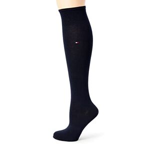 Tommy Hilfiger Women's TH WOMEN 98% COTTON KNEEHIGH 1P Calf Socks, Blue (Midnight Blue 563), 6/8 (Manufacturer size: 39-42)