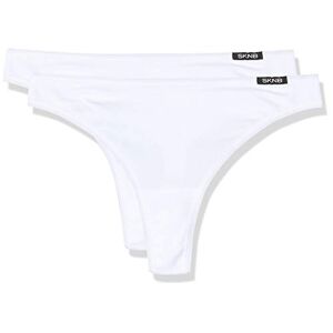 Skiny Women's Advantage String White Weiß (0500 WHITE) 12 (Brand size: 38)