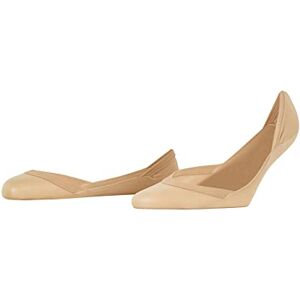 FALKE Women Elegant Step invisible/liner socks, 1 pair, UK size 5.5-6.5 (EU 39-40), Beige, polyamide mix No show/liner sock with non slip sole and very low cut