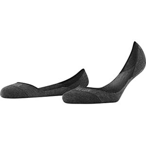 FALKE Damen Füßlinge Invisible Step Medium Cut W IN Baumwolle unsichtbar einfarbig 1 Paar, Schwarz (Black 3009), 35-36