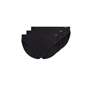 Skiny Women's Essentials Brief Black Schwarz (BLACK 7662) 12 (Brand size: 38)