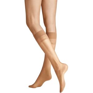 KUNERT Hudson Women's Transparent Knee-High Socks Beige 6-9