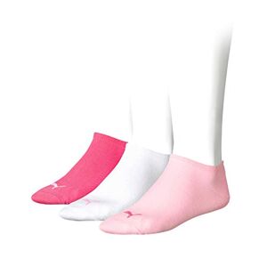PUMA Men’s Unisex Socks, Plain Pack of 3 ( Unisex Sneaker Plain 3p) Pink Lady Not Applicable, size: 35-38