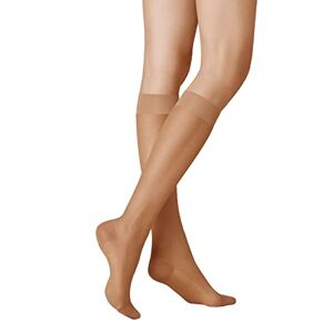 KUNERT Women's Glatt & Softig 20 20 DEN Knee-High Socks, Beige (candy 0250), 6 (Manufacturer size: 39/42) (M