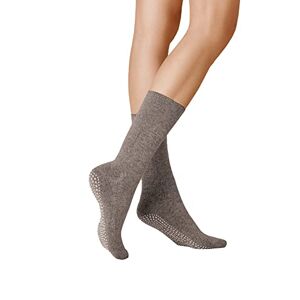 KUNERT Women's Homesocks Unisex 100 DEN Calf Socks, Brown (marshy 8190), 6/8 (Manufacturer size: 39/42)