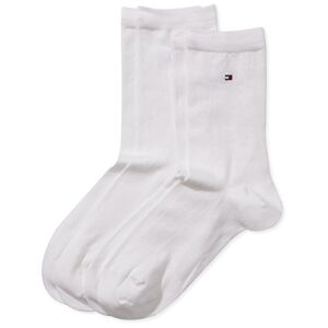 Tommy Hilfiger Women's Casual Socks (Pack of 2) (Socks Casual Socks) White Blickdicht, size: 39-42