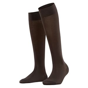 FALKE Women's Knee-High Socks, Brown (dark brown), 6/8