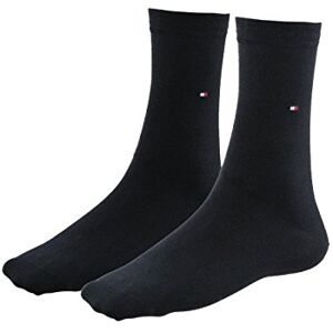 Tommy Hilfiger Women's Casual Socks (Pack of 2) (Socks Casual Socks) black Blickdicht, size: 35-38