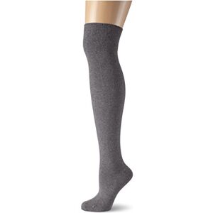 KUNERT Women's Knitted 100 DEN Knee-High Socks Grey 2.5/5