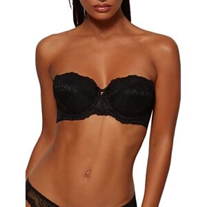 Gossard Women's Superboost Lace Strapless Everyday Bra, Black, 34A