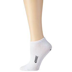 hummel Unisex Sokker Ankle Sokker Smu Socken, Weiß / Schwarz, 10 (36-40) (Herstellergröße: (36-40)) EU