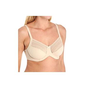 Lilyette Maidenform Damen Minimizer BH Enchantment Mesh Minimiser, Beige (Latte Lift W/ Pearl Lpa), 42F