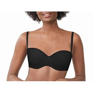 Maidenform Women's Convertible Strapless Everyday Bra, Black, 40D