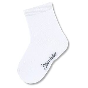 Sterntaler Baby Girls Söckchen uni Calf Socks, White (Weiß 500), 3 (Manufacturer size: 16)