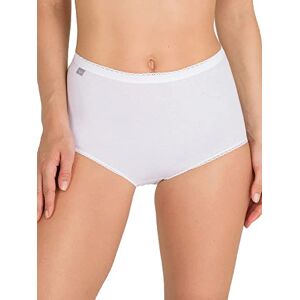 Playtex Women's Maxi Briefs Coton Stretch x3, White