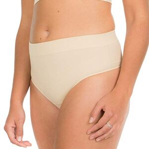 MAGIC BODYFASHION Women's Comfort Thong, Off-White (Skin), XX-Large