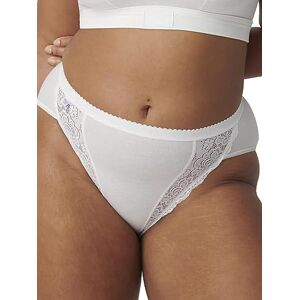 Sloggi Women's waist briefs (pack of 4), White, 48