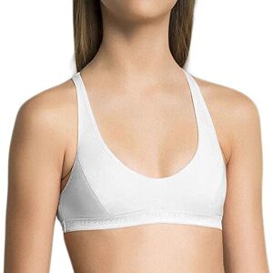 DIM Girl's  POCKET MICRO BRASSIERE SPORT Underwear White White 10 years (Brand size: 10 ans)