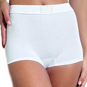 Sloggi Double Comfort High Rise Women's Shorts White Size 8