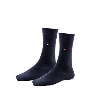 Tommy Hilfiger Men's Classic Socks, Pack of 2 (Classic Socks) Dark Navy Plain, size: 43-46