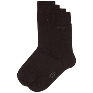 Camano Unisex Erwachsene Socke 2-er Pack, 3512, Gr. 39-42, Schwarz (05 black)