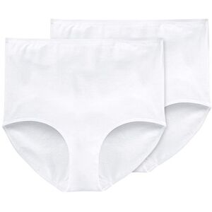 Schiesser Women's Boxer Briefs White Weiß (weiss 100) 18