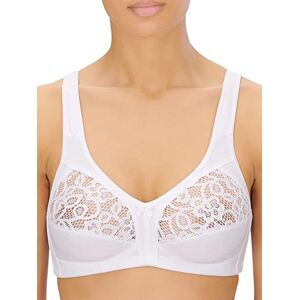 Naturana Damen Minimizer BH Léa Soutien-gorge grand maintien sans armatures 5046 Einfarbig, Weiß, 80E (Herstellergröße: 95E)