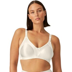 Naturana ® Minimiser Bra without Underwire, Cup B–G/H, Maximum Support Thanks to Sophisticated Cut and Wide Straps, Minimiser for Visually Smaller Cup Size, champagne