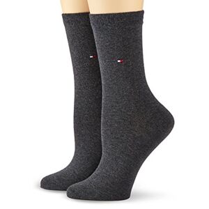 Tommy Hilfiger Women's Casual Socks (Pack of 2) (Socks Casual Socks) Anthracite Mixture Blickdicht, size: 41