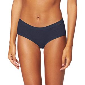 Schiesser Damen Panty Naturschönheit Hipster, Blau (Nachtblau 804), 36