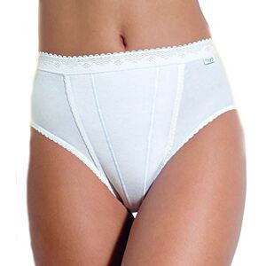 Sloggi Control Tai 2 Pack Women's Briefs White Size 22