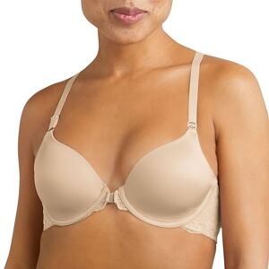 Maidenform Damen T-Shirt BH, Pure Genius T.back Einfarbig, Gr. 80B (Herstellergröße: 36B), Beige