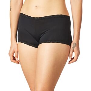 Maidenform Damen Slip Microfibre Shorty, Uni, Schwarz, 34