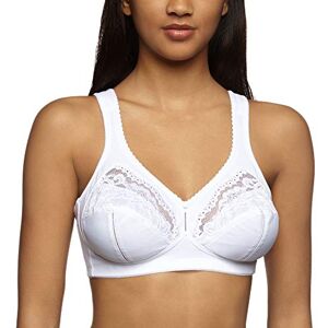 Triumph Women's Allegra N (116589) Full Cup Plain Everyday Bra, White (Blanc), 42B (Manufacturer size : 42B)