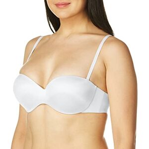 Maidenform Women's Smooth Strapless Extra Coverage Wired Everyday Bra, White, 38B