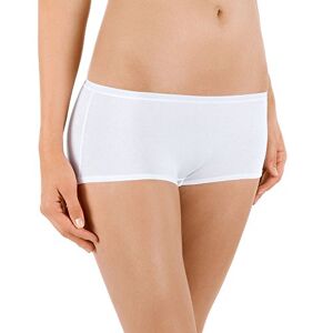 CALIDA Women's Comfort Pants Cotton and Elastane in a Simple Look (Panty Comfort) White (white 001) Plain, size: 50